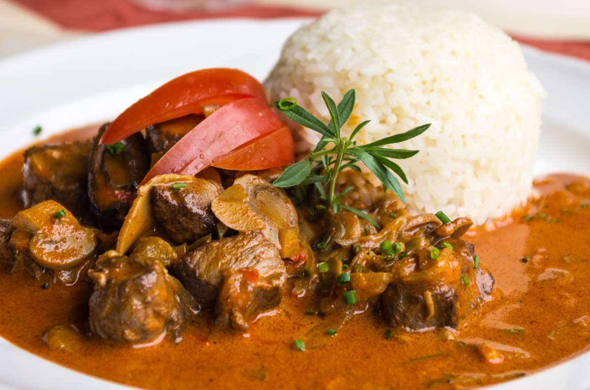 Filet Gulasch Stroganoff